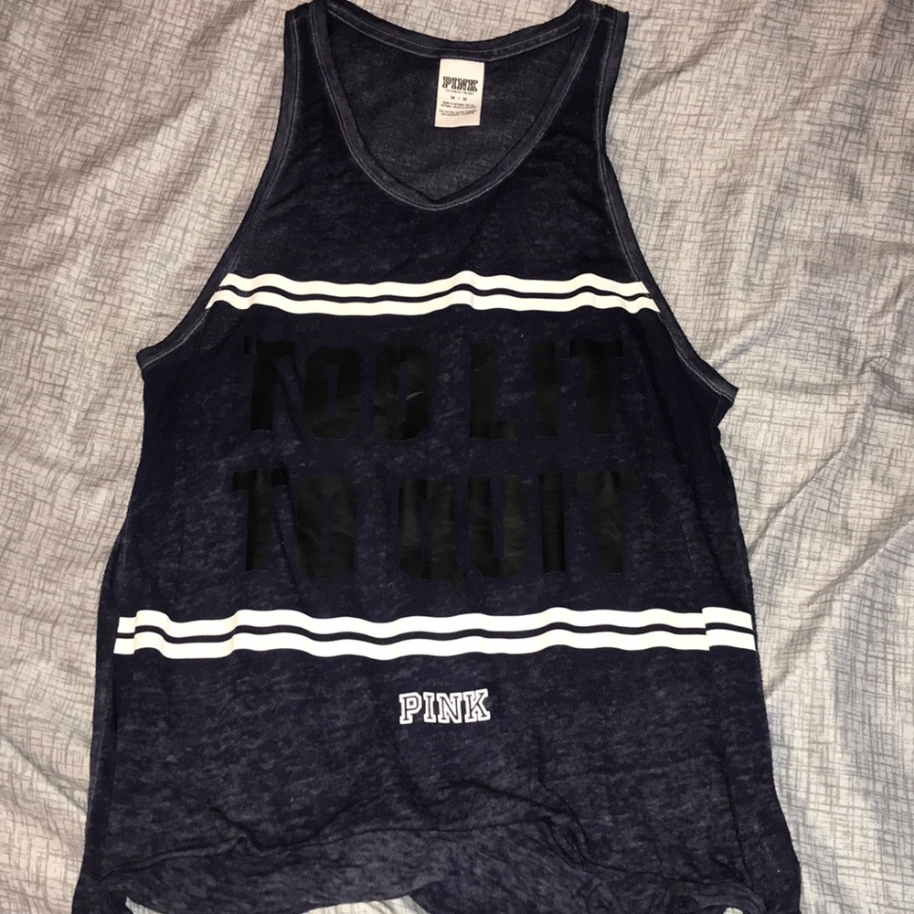 Pink Victoria’s Secret Tank Top
